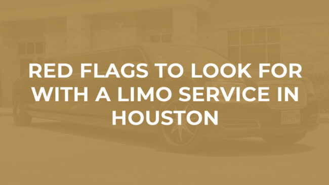 Limo service in Houston